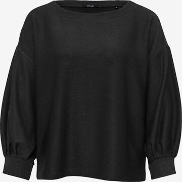 Sweat-shirt 'Ganine' OPUS en noir : devant