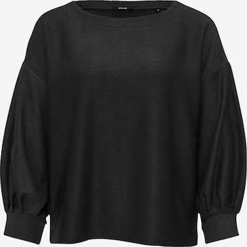 OPUS Sweatshirt 'Ganine' in Black: front