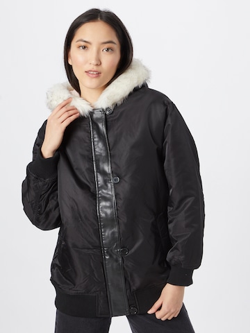 River Island Jacke in Schwarz: predná strana