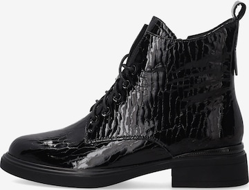 VENEZIA Schnürstiefelette in Schwarz: Vorderseite