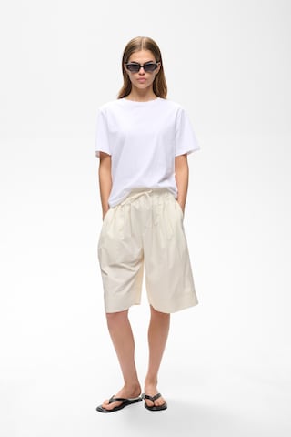 InWear Loosefit Kalhoty 'HAZEIW' – bílá: přední strana
