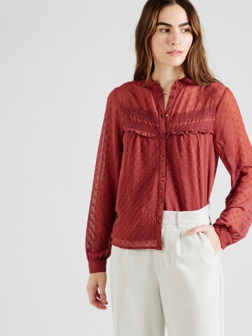 Camicia da donna 'Rose' di ABOUT YOU in rosso: frontale