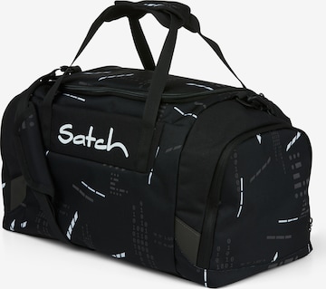 Satch Sporttasche in Schwarz: front