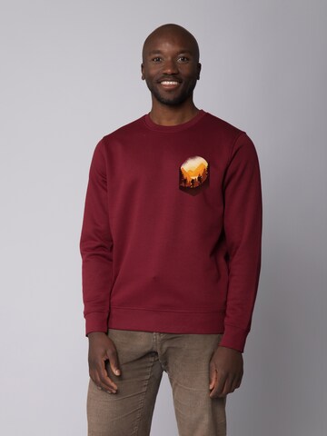 Watapparel Sweatshirt in Red: front