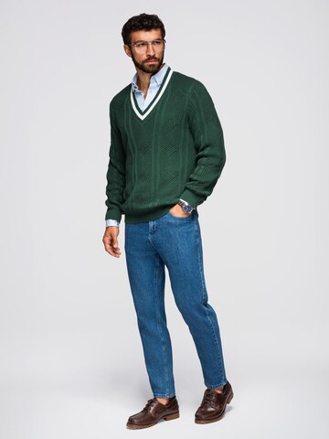 Ombre Sweater 'OM-SWSW-0151' in Green