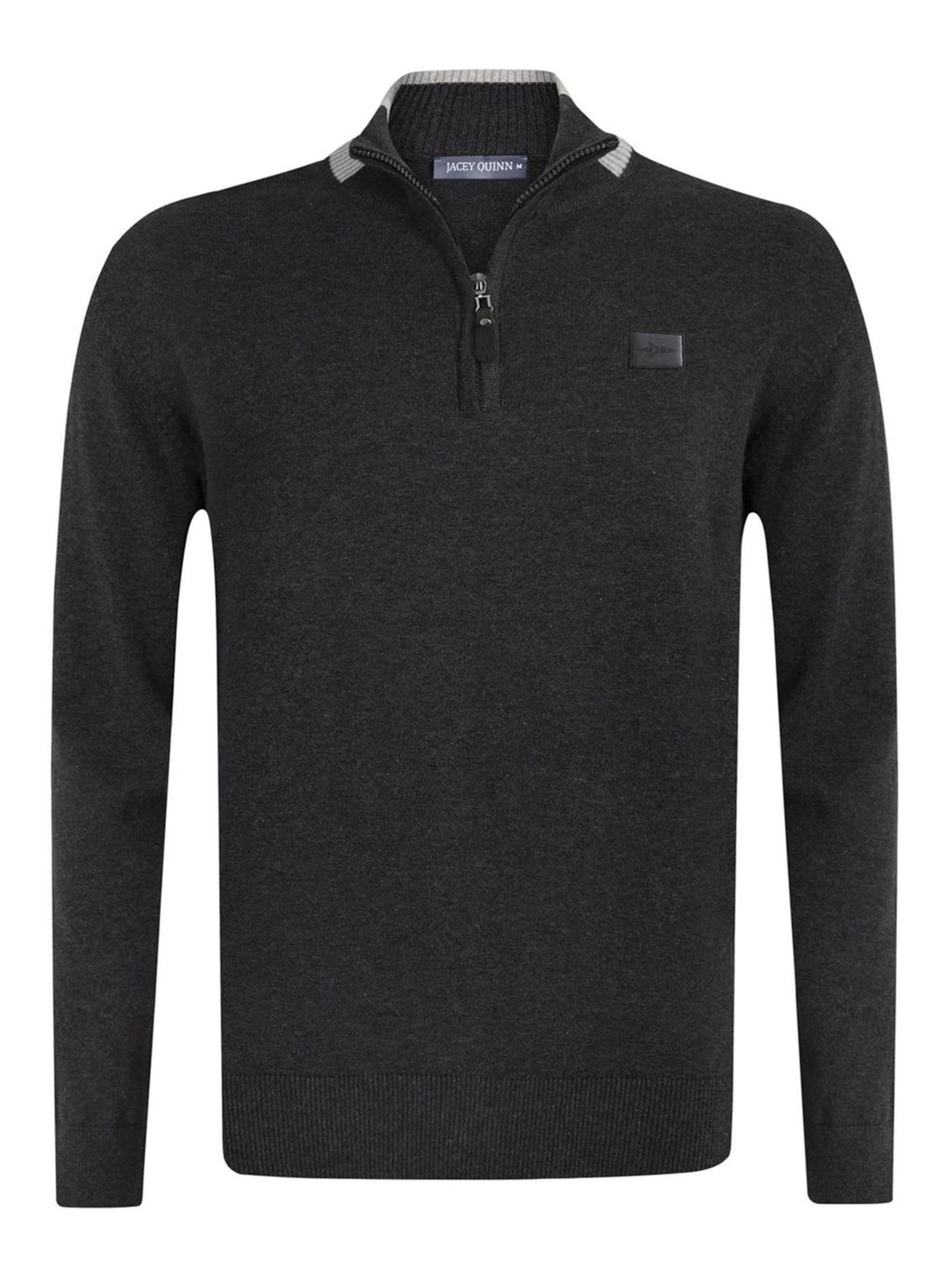 Jacey Quinn Kampsun, värv hall: eest vaates