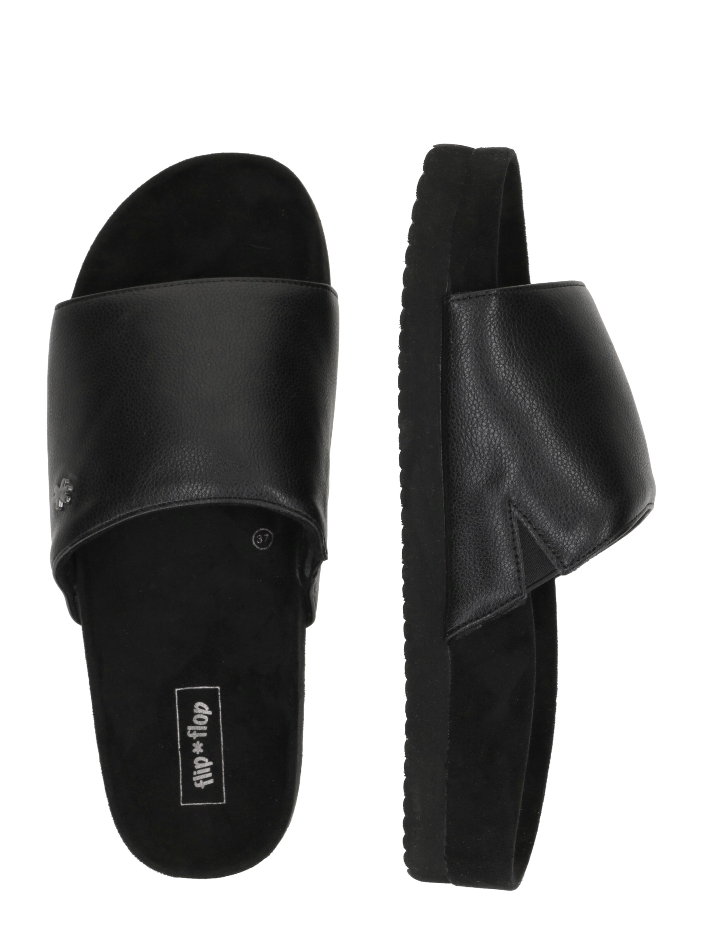 FLIP*FLOP Mules 'Classy Sally' in Black