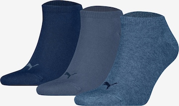 Chaussettes de sport PUMA en bleu : devant