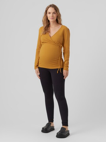 Skinny Leggings 'HENNA' di MAMALICIOUS in nero