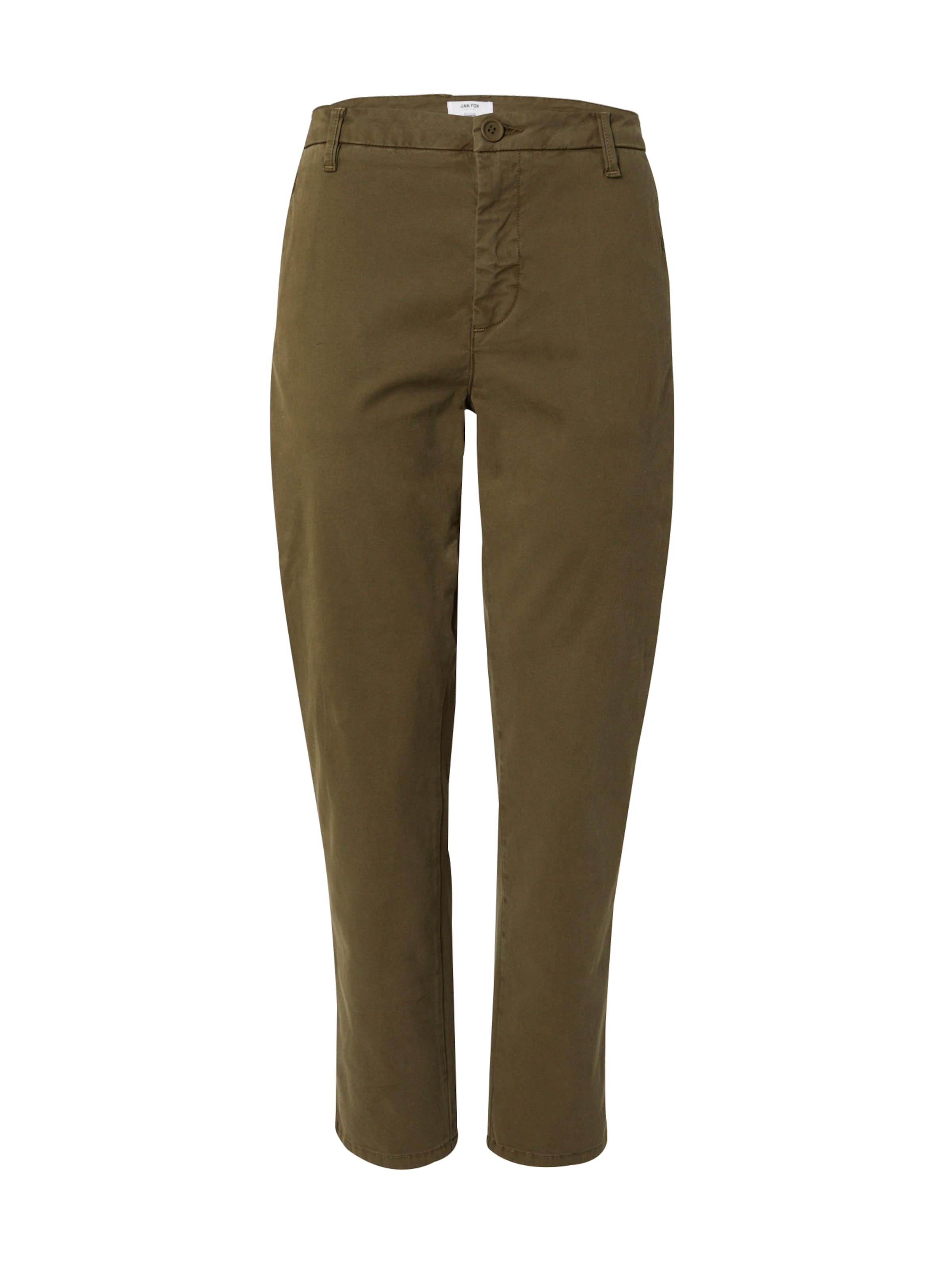 DAN FOX APPAREL Chinobyxa 'Thilo' i grön: framsida