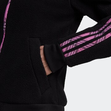 ADIDAS SPORTSWEAR Athletic Jacket 'Tiro Winterized' in Black