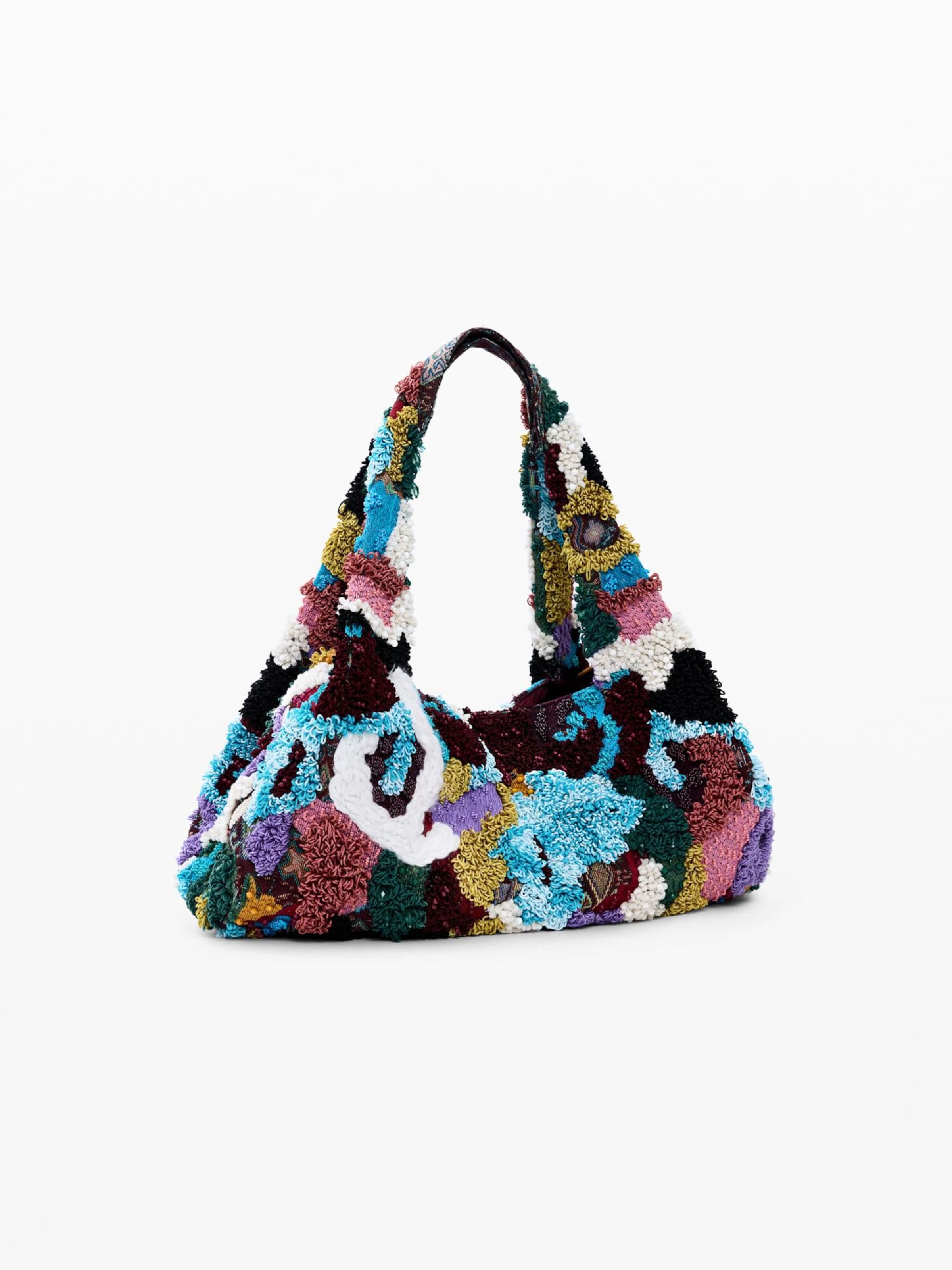 Cabas Desigual en mélange de couleurs