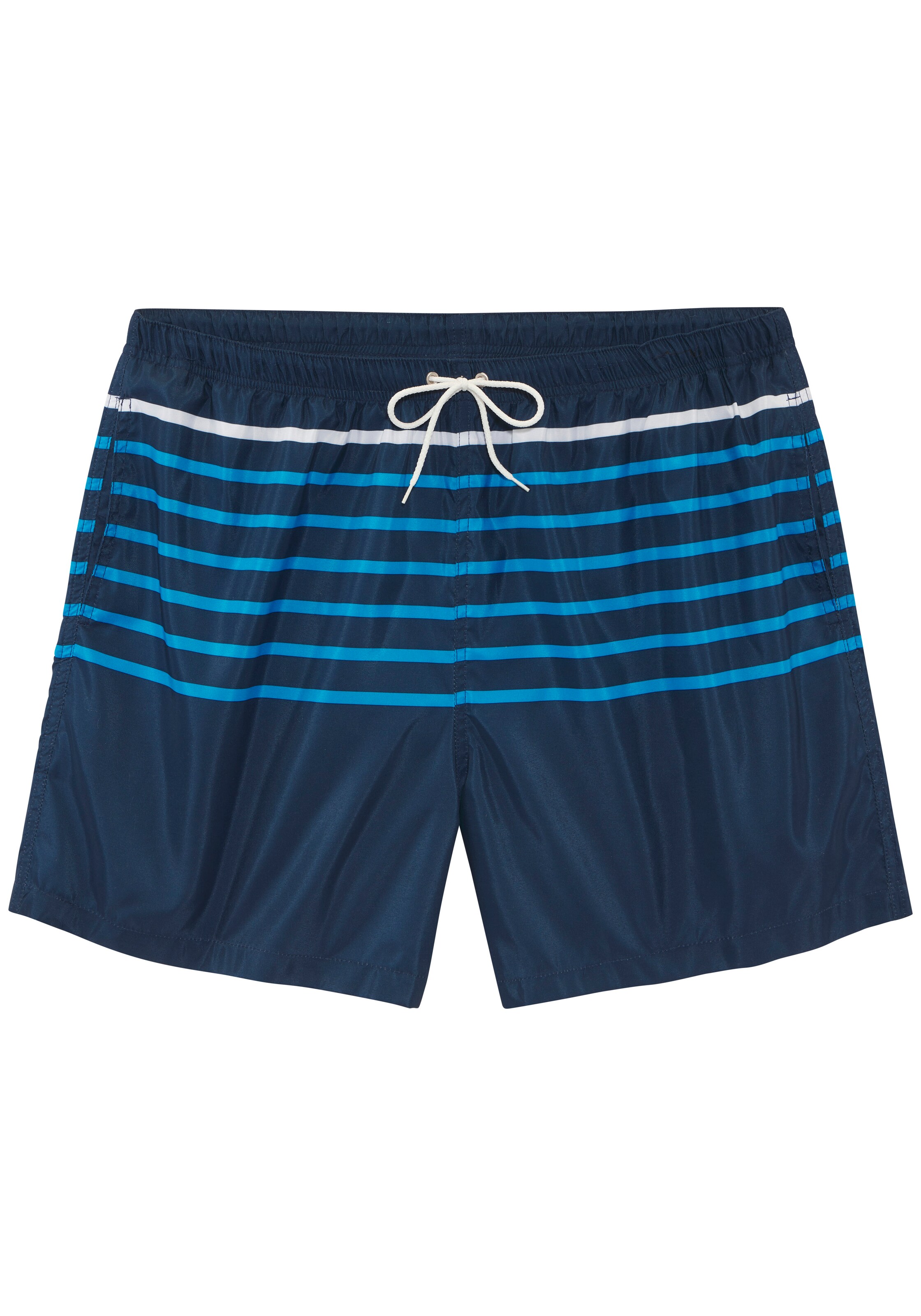 JOHN DEVIN Badeshorts in S in navy / azur / weiß, Produktansicht
