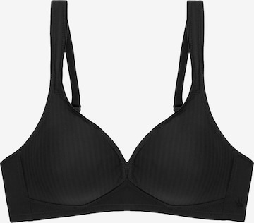 TRIUMPH T-Shirt BH 'Modern Soft & Cotton' in Schwarz: Vorderseite