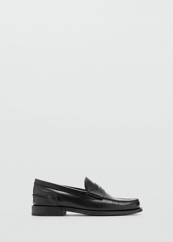 MANGO MAN Moccasins in Black