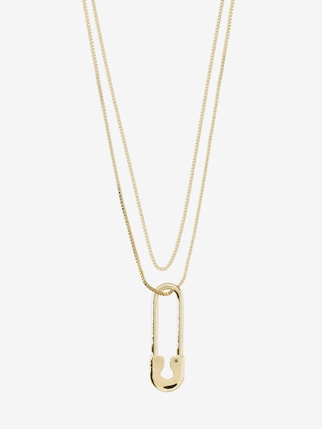 Pilgrim Necklace 'PACE' in Gold
