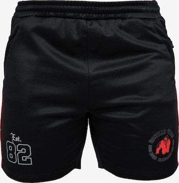 regular Pantaloni sportivi 'Broxton' di Gorilla Wear in nero: frontale