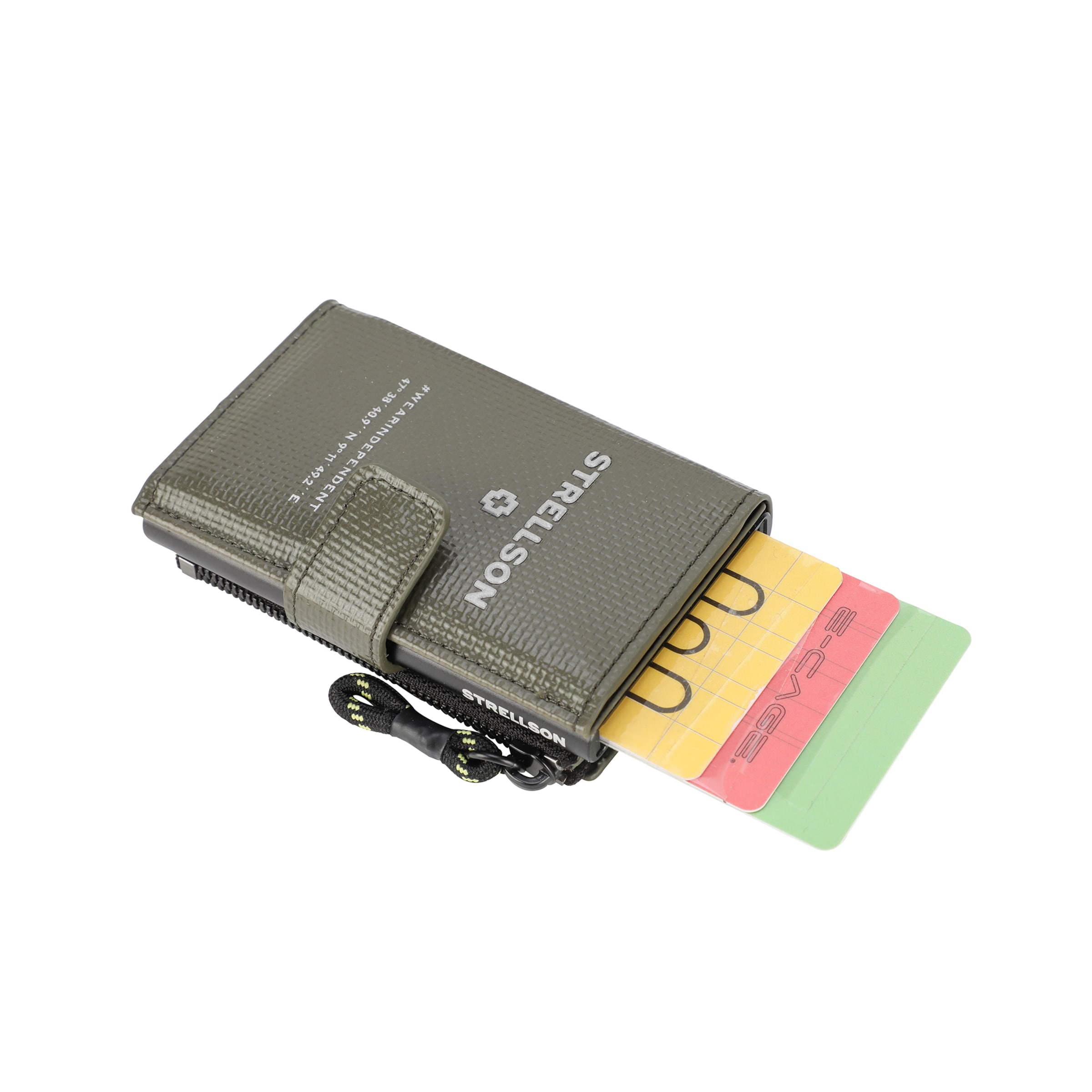 STRELLSON Tegnebog 'Stockwell 2.0' i grøn