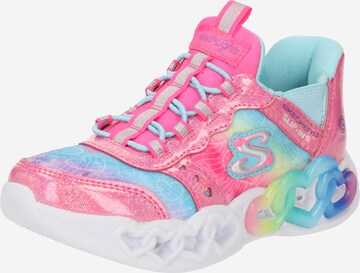 Baskets SKECHERS en rose : devant