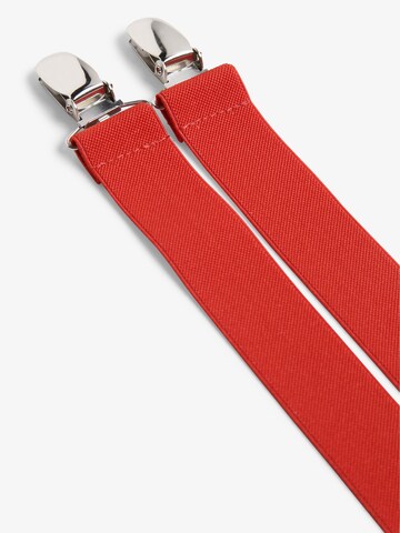 Andrew James Suspenders in Red