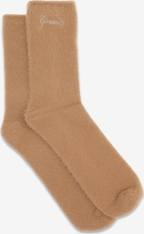 GUESS Socken in Braun: Vorderseite