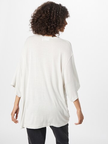 WEEKDAY Oversized shirt in White