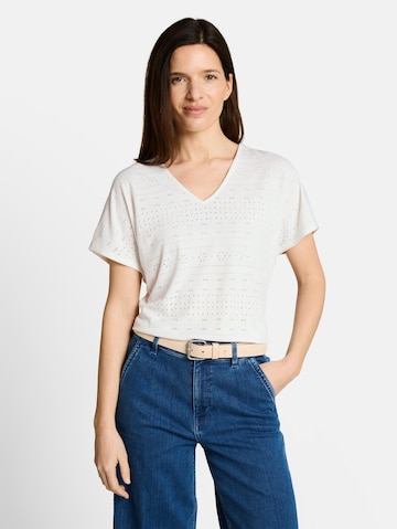 TOM TAILOR Shirt in Wit: voorkant