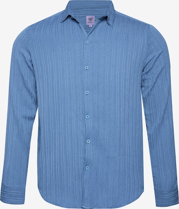 Campus SutraRegular Fit Košulja 'Thelma' - plava boja: prednji dio