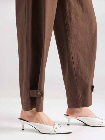 ONLY - Barrel Pantalón 'ONLSERNIE' en marrón