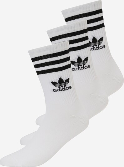 ADIDAS ORIGINALS Socks in Black / White, Item view