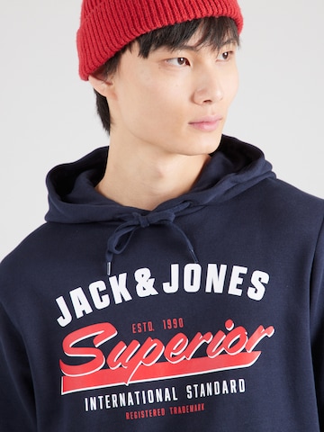 JACK & JONES Tréning póló - kék