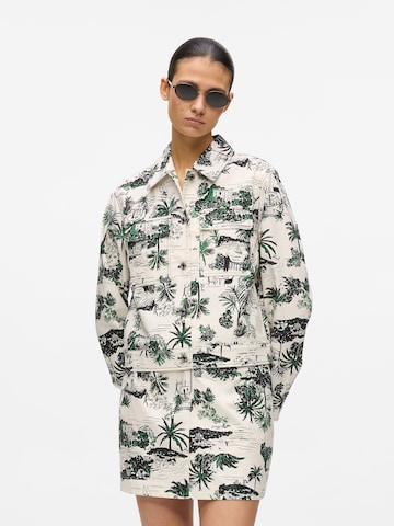 Giacca di mezza stagione di Karl Lagerfeld in beige: frontale