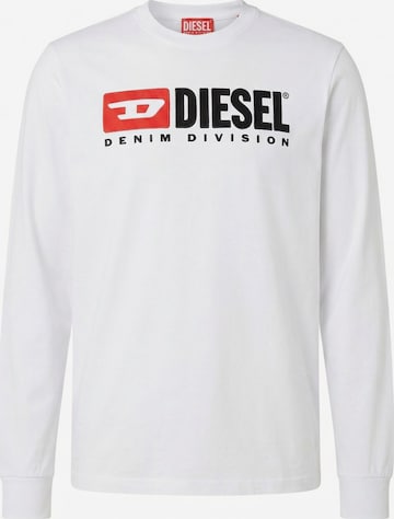 DIESELMajica 'T-JUST-LS-DIV' - bijela boja: prednji dio