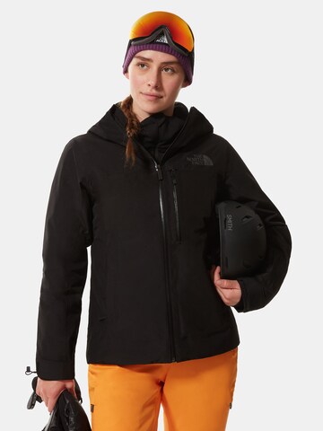 THE NORTH FACE Athletic Jacket 'DESCENDIT' in Black: front