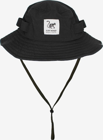 Chapeaux de sports Surf Monkey en noir : devant