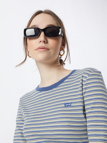 LEVI'S ® Koszulka 'Long Sleeved Baby Tee' w kolorze niebieski
