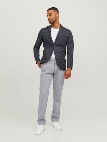 JACK & JONES Slimfit Lærredsbukser i grå