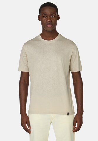 T-Shirt Boggi Milano en beige : devant