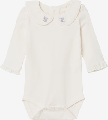 Tutina / body per bambino 'Dalie' di NAME IT in bianco: frontale