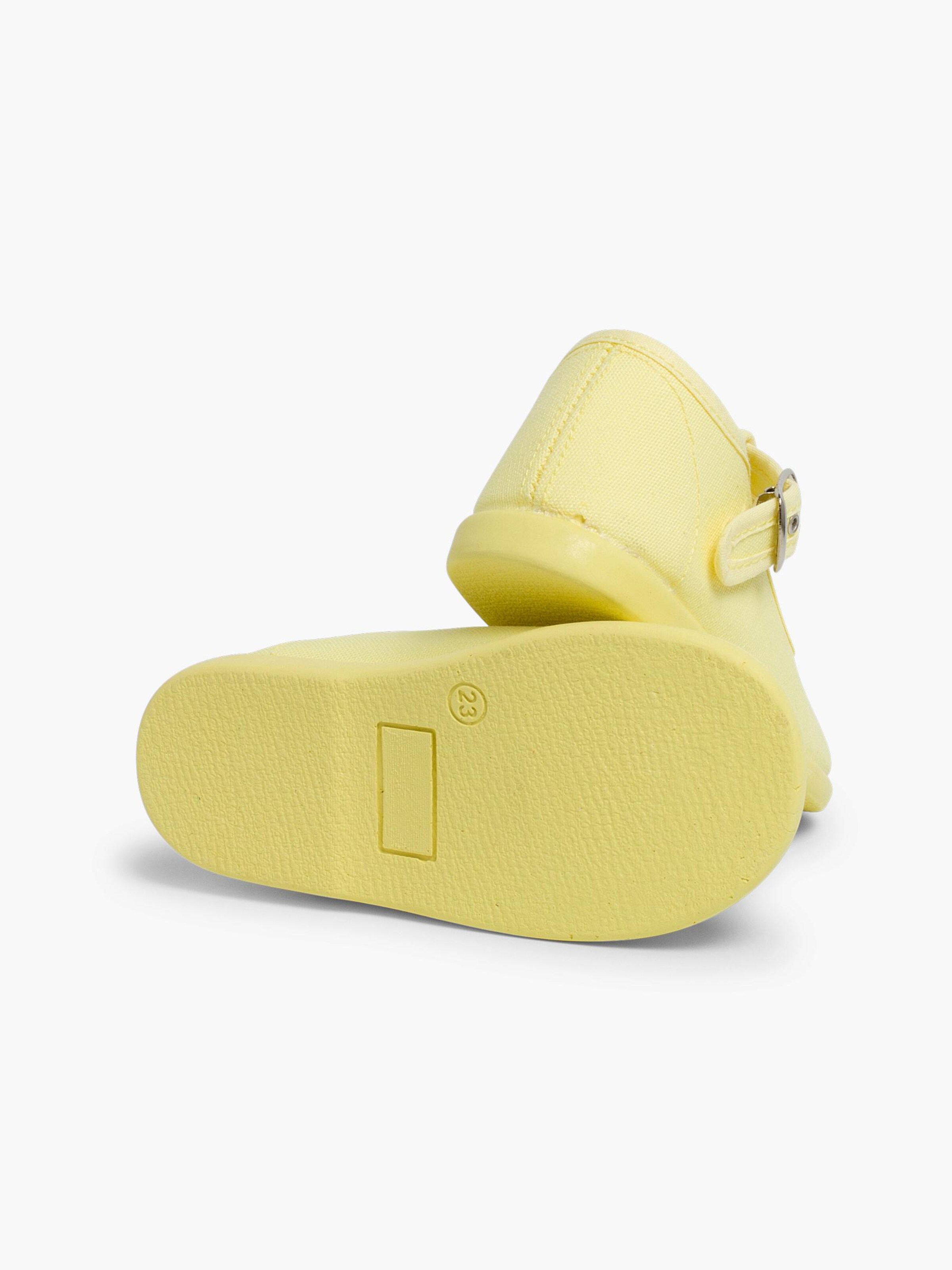 Pisamonas - Zapatos primeros pasos en amarillo