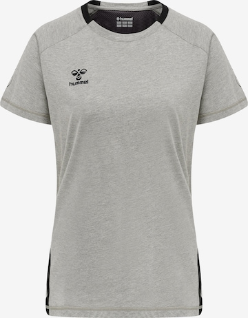 Hummel Performance shirt 'Cima XK' in Grey: front