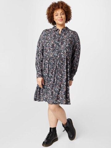 ONLY Carmakoma Shirt Dress 'Dusty' in Mixed colors: front