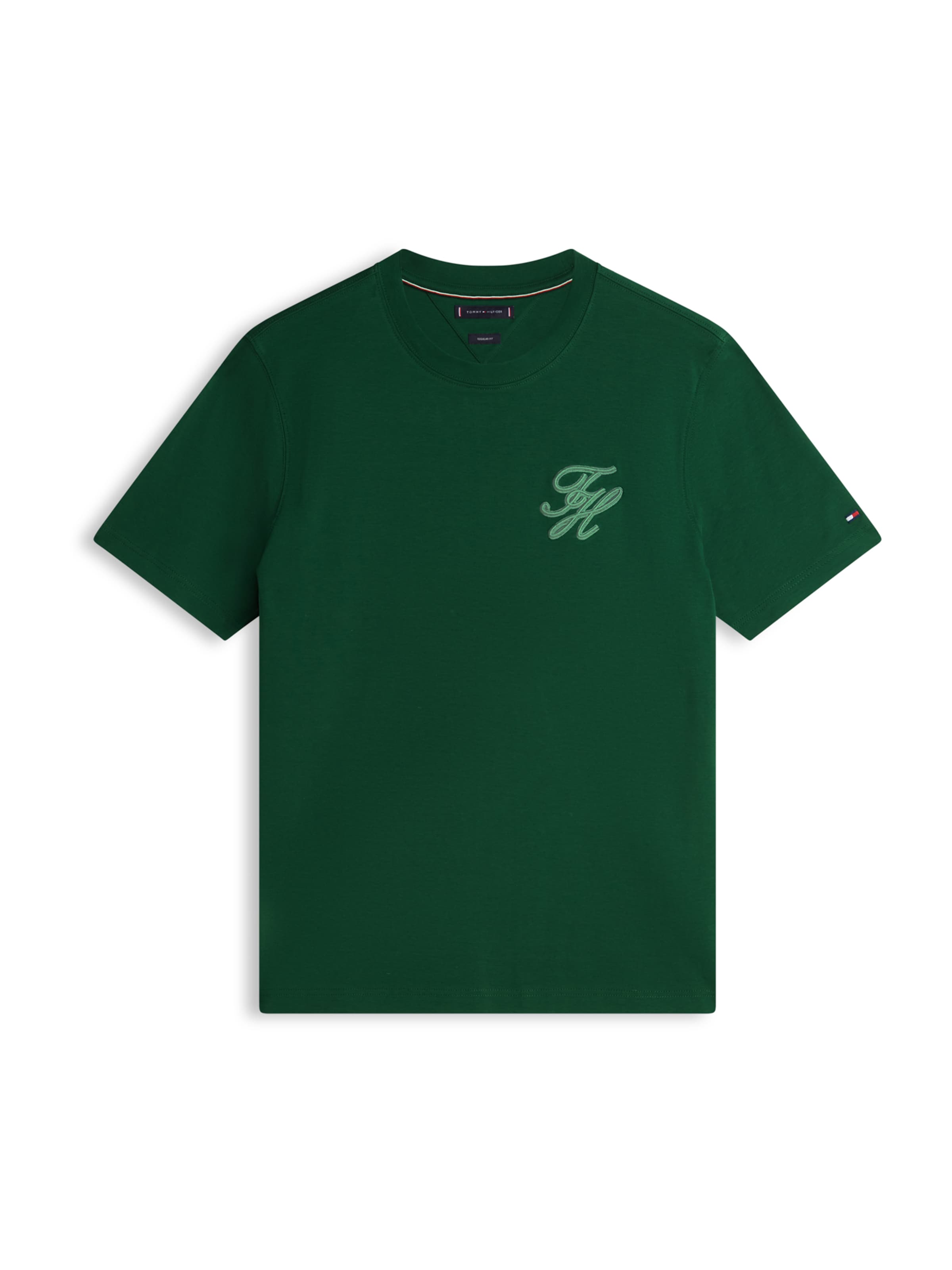 TOMMY HILFIGER Shirt in Groen: voorkant