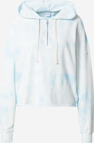 Sweat-shirt GAP en bleu : devant