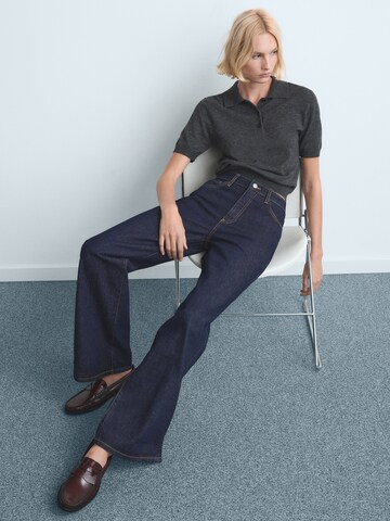 MANGO Ohlapna forma Kavbojke 'DANILA' | modra barva