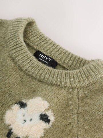Next Sweter w kolorze zielony