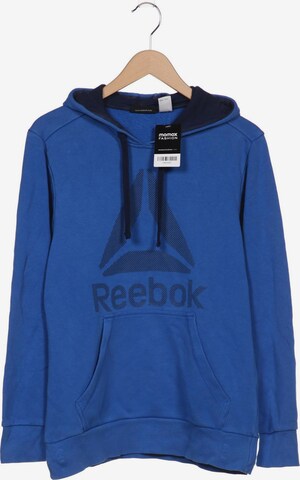 Reebok Sweatshirt & Zip-Up Hoodie in S in Blue: front