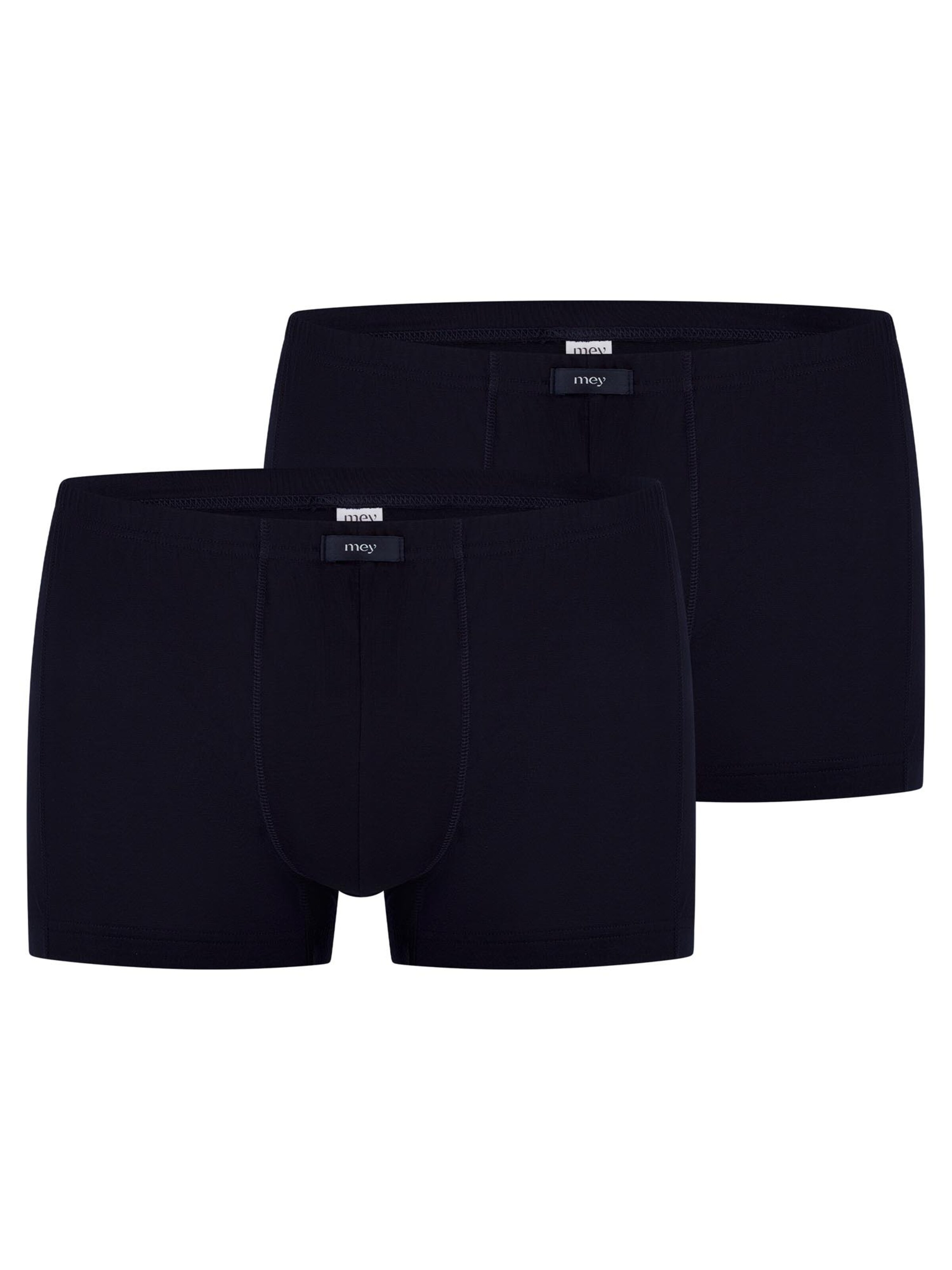 Mey Boxershorts 'Network' in Blauw: voorkant