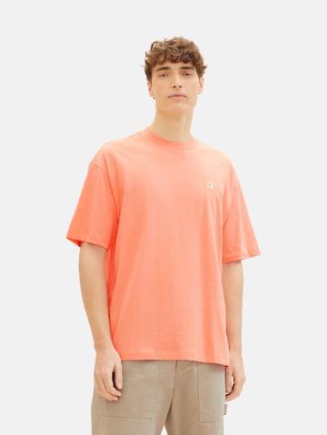 TOM TAILOR DENIM - Camisa em laranja: frente
