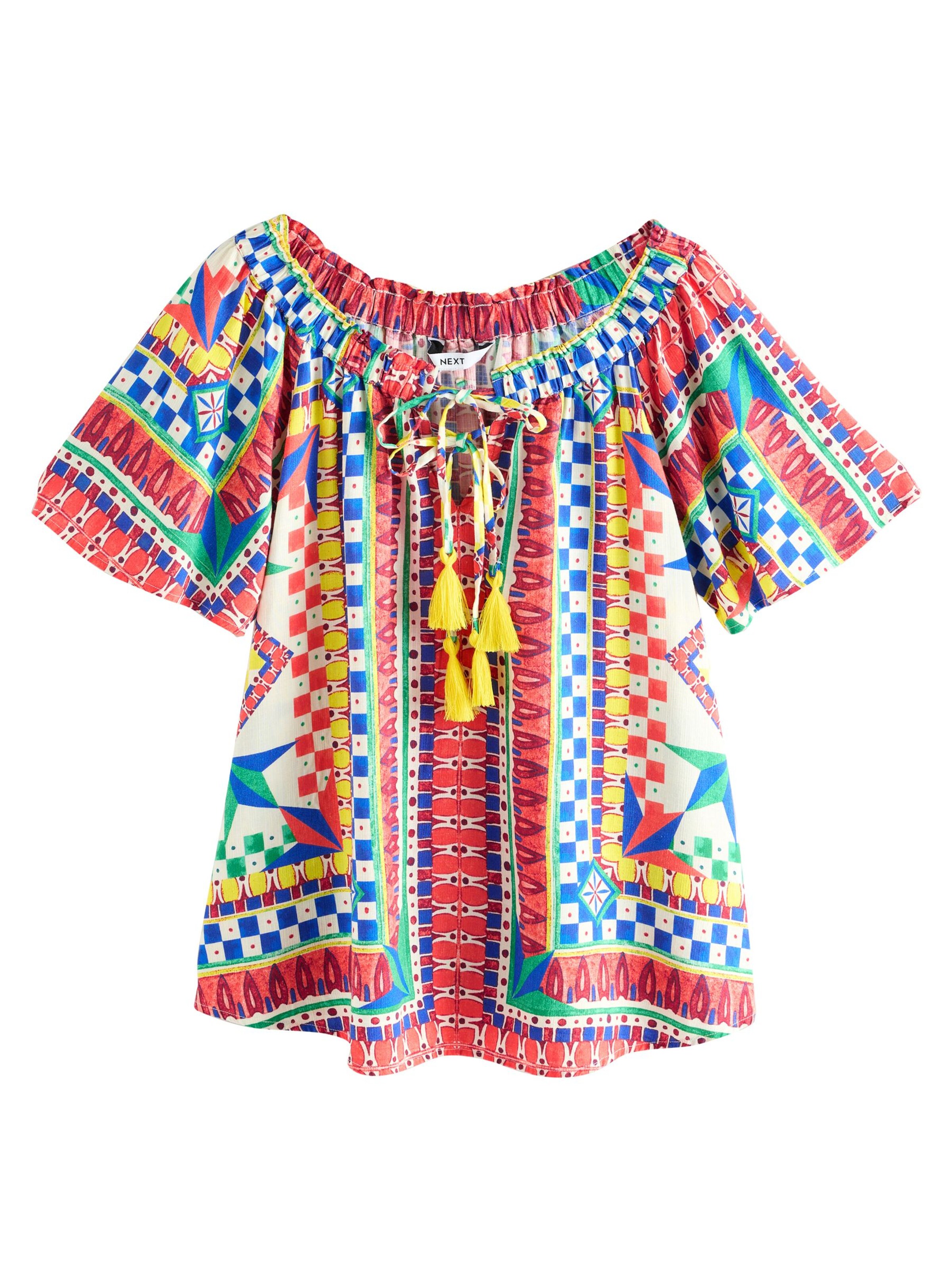 Next Bluse in Rot: Vorderseite